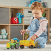 utbildningsresurser LER7746 Peeksville™ Haul & Seek-traktor™