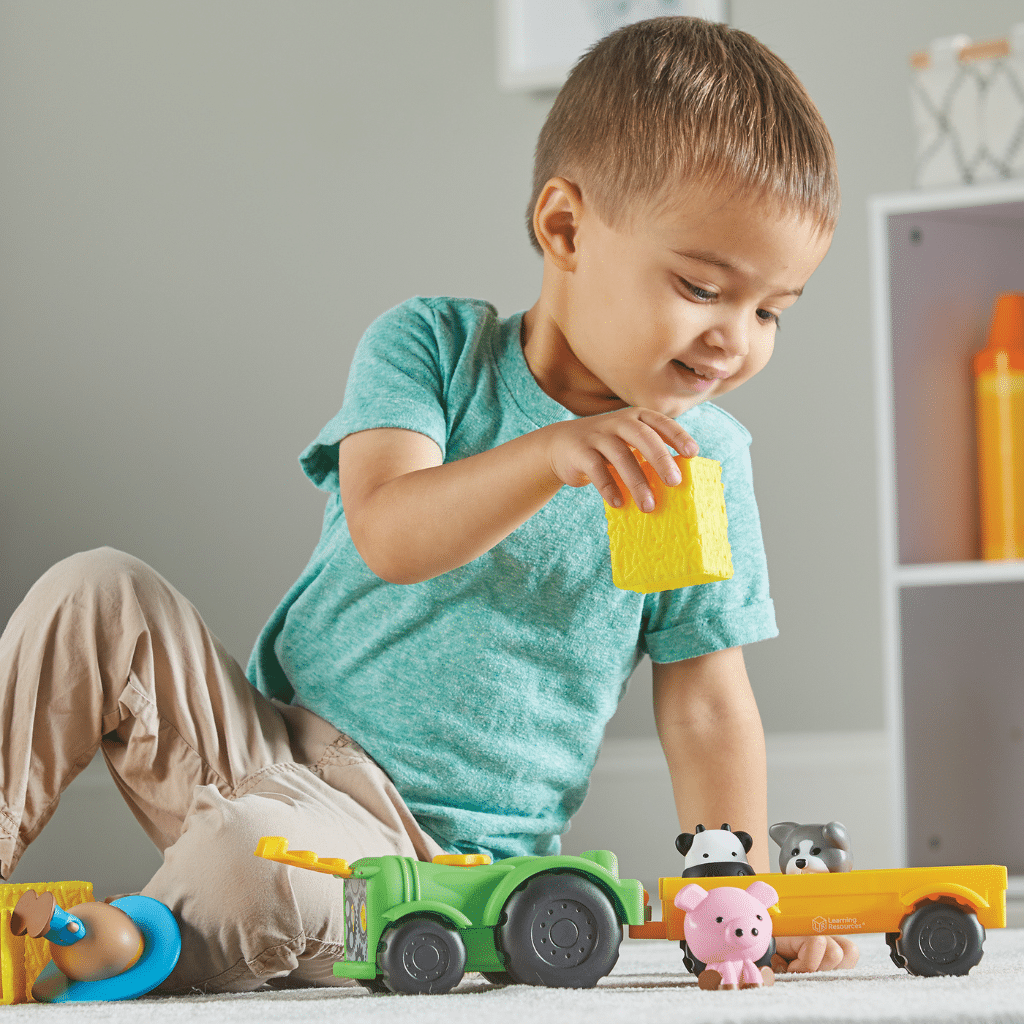 utbildningsresurser LER7746 Peeksville™ Haul & Seek-traktor™