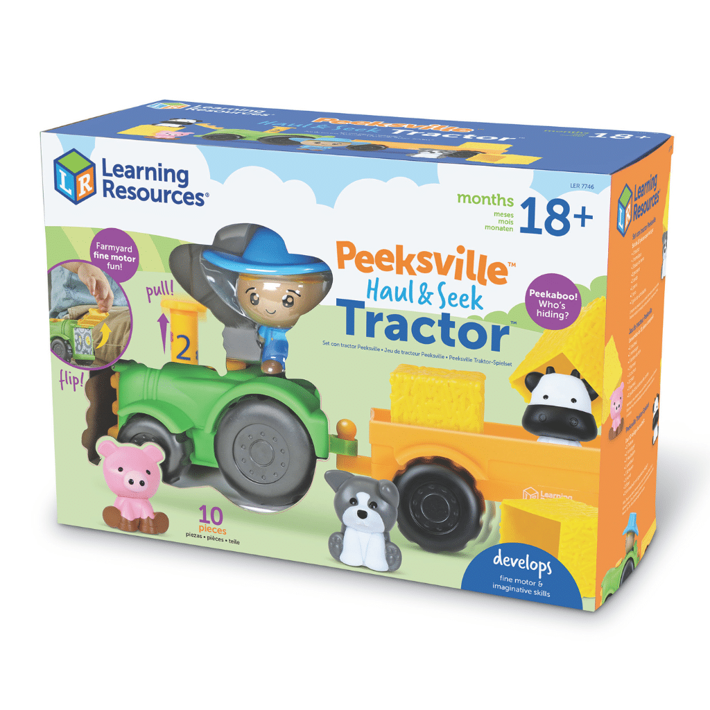 utbildningsresurser LER7746 Peeksville™ Haul & Seek-traktor™