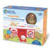 utbildningsresurser LER7747 Peeksville™ Hide & Cheep Chicken Coop