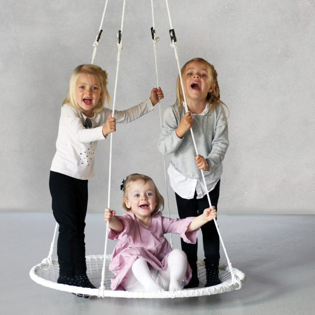 original sansegynge indendørs hvid