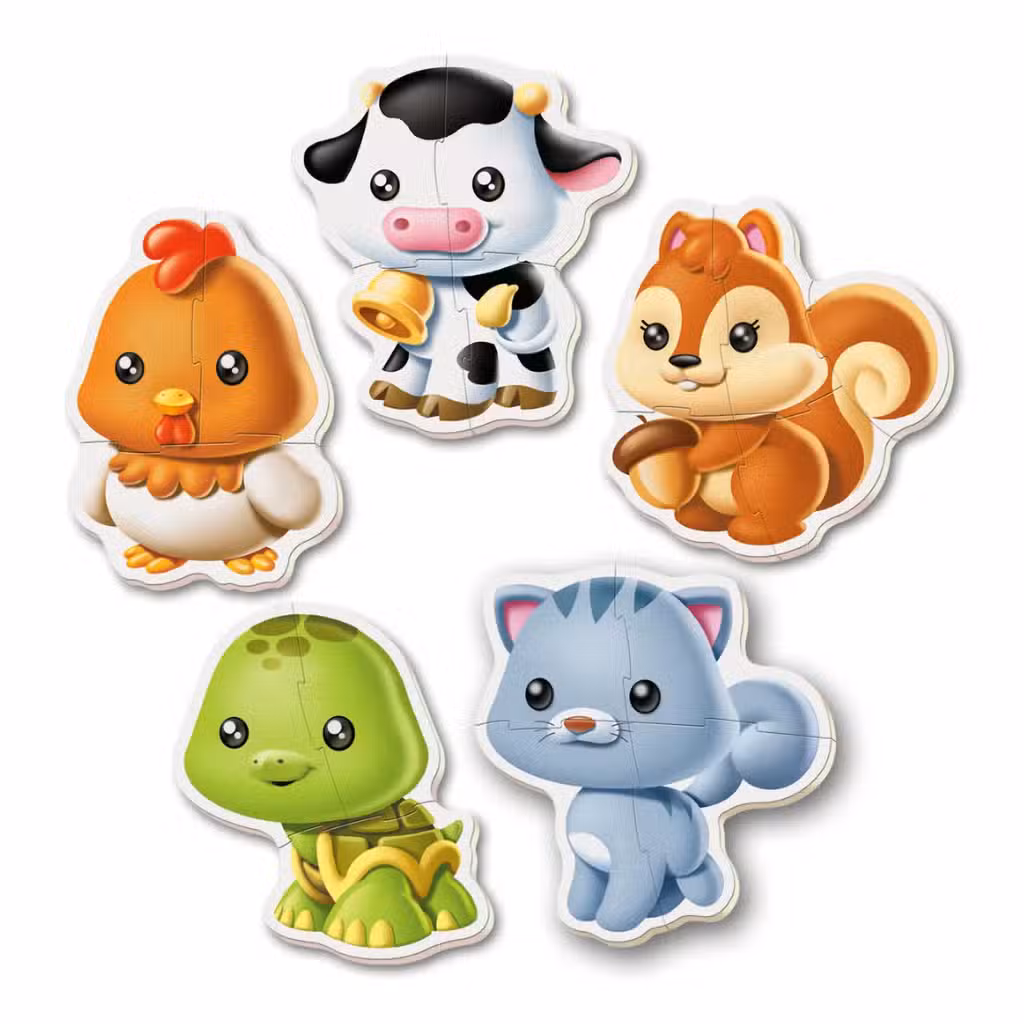 Educa Baby 5 puzzles Vehicles 24 months