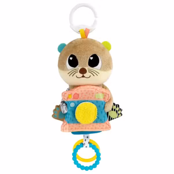 Lamaze Arty säger Cheese Clip & Go Art.nr 941-27494 Barnvagn Aktivering Leksak