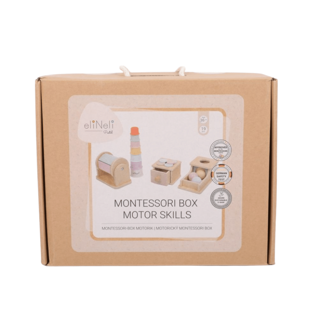 Montessori EN1381 motoriskt färdighetsset för barn från 2 år