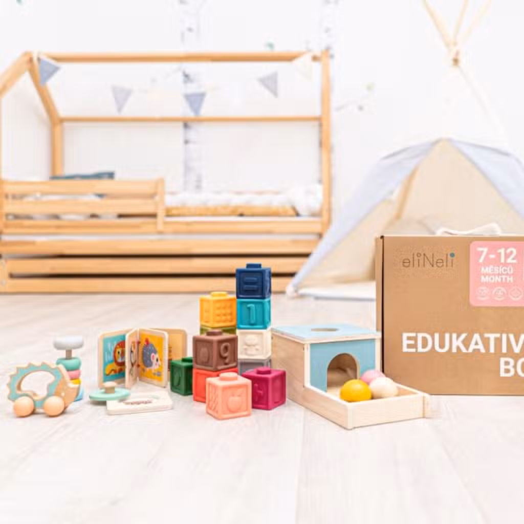 Montessori box EN1109 Læringskasse 7-12 måneder