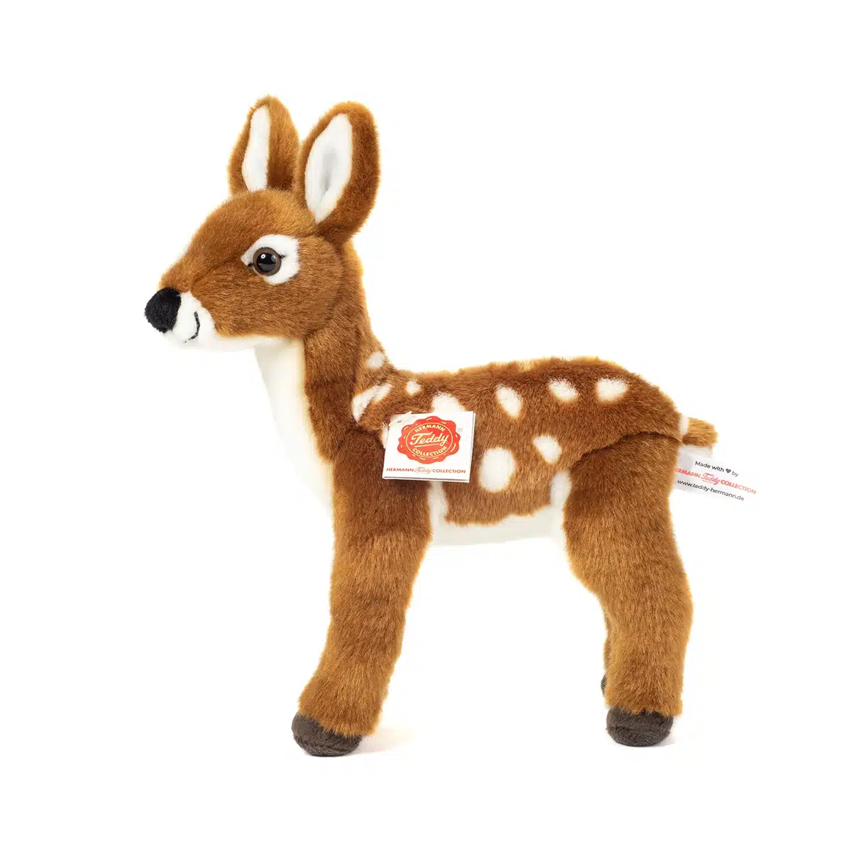 Teddy Hermann - Stående dådyrkalv 23 cm