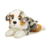 Teddy Hermann TH919988 liggande australian shepherd hund 40 cm