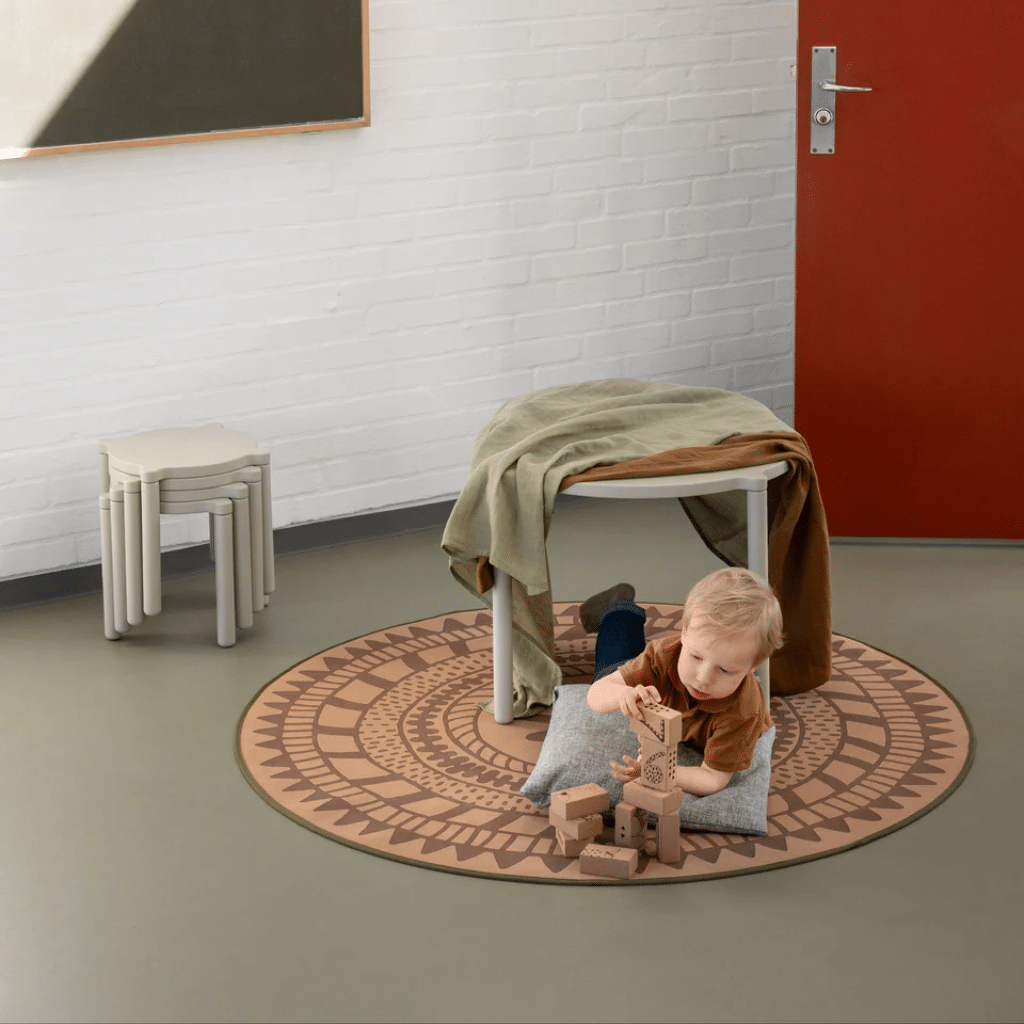 med flip-flop Byggklossar 100000916 Korkblock med siffror