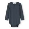 Marmar Copenhagen Långärmad 100-001-20 Body LS, Kroppsstrumpa 0452 blå