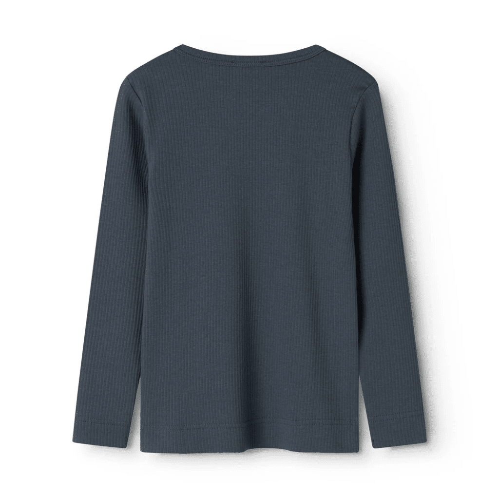 Marmar Copenhagen Långärmad 100-001-32 Plain Tee LS, T-shirt - 0452 Blå