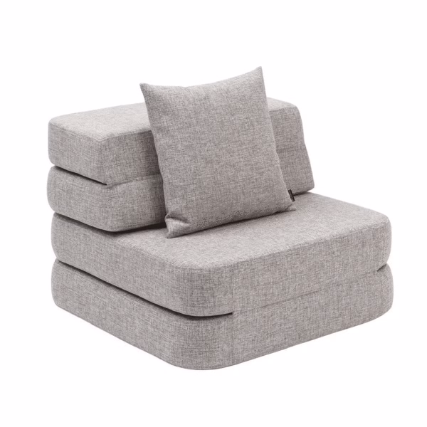 By KlipKlap KK 3 Hopfällbar Soffa Singel Multi Grå m. Grå 25050013