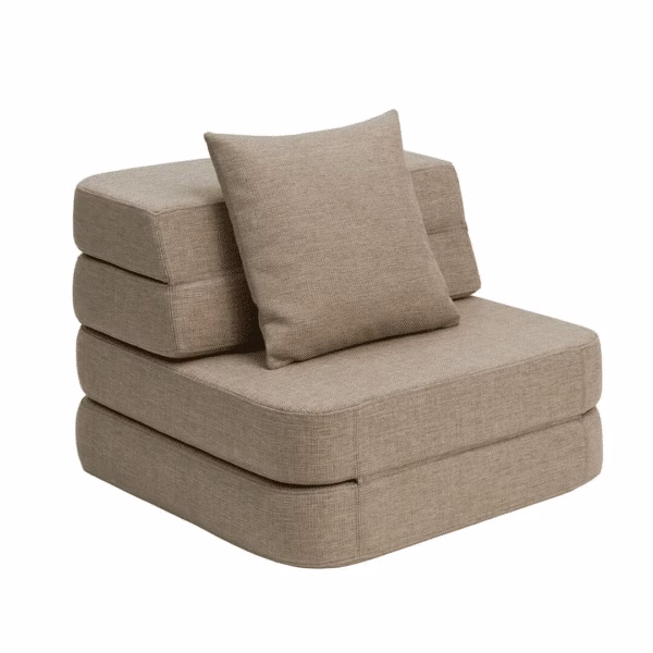 By KlipKlap KK 3 Hopfällbar Soffa Singel Sand m. Sand 25050015