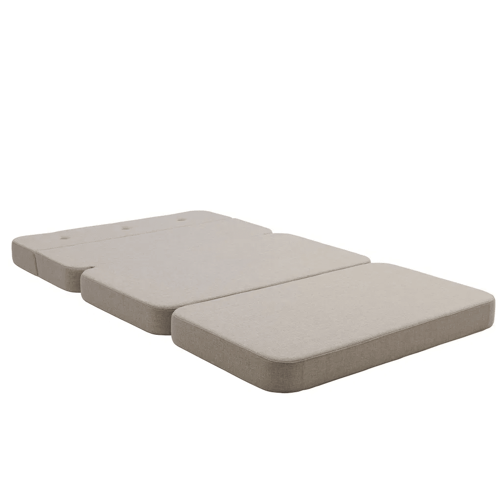 By KlipKlap KK 3 Hopfällbar Soffa 120 cm Beige m. Sand 25050176