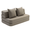 By KlipKlap KK 3 Hopfällbar soffa 120 cm Sand m. Sand 25050182