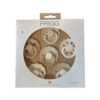 FRIGG 6-pack napp – Rund silikon – Kanelberlock – Storlek 2 Artikelnummer: 101868 Streckkod: 5715239029405