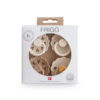 FRIGG Suttepakke 4-pak - Str 2 - FRIGG 4-Pack Pacifiers - Round Silicone - Snowflake Dream - Size 2