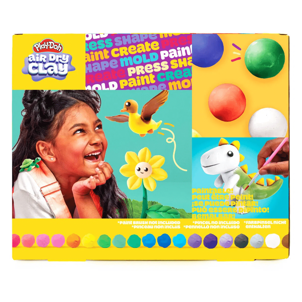 Play-Doh Air Dry Clay Variety Kit inkl. 13 olika färger Art.nr 334-230385