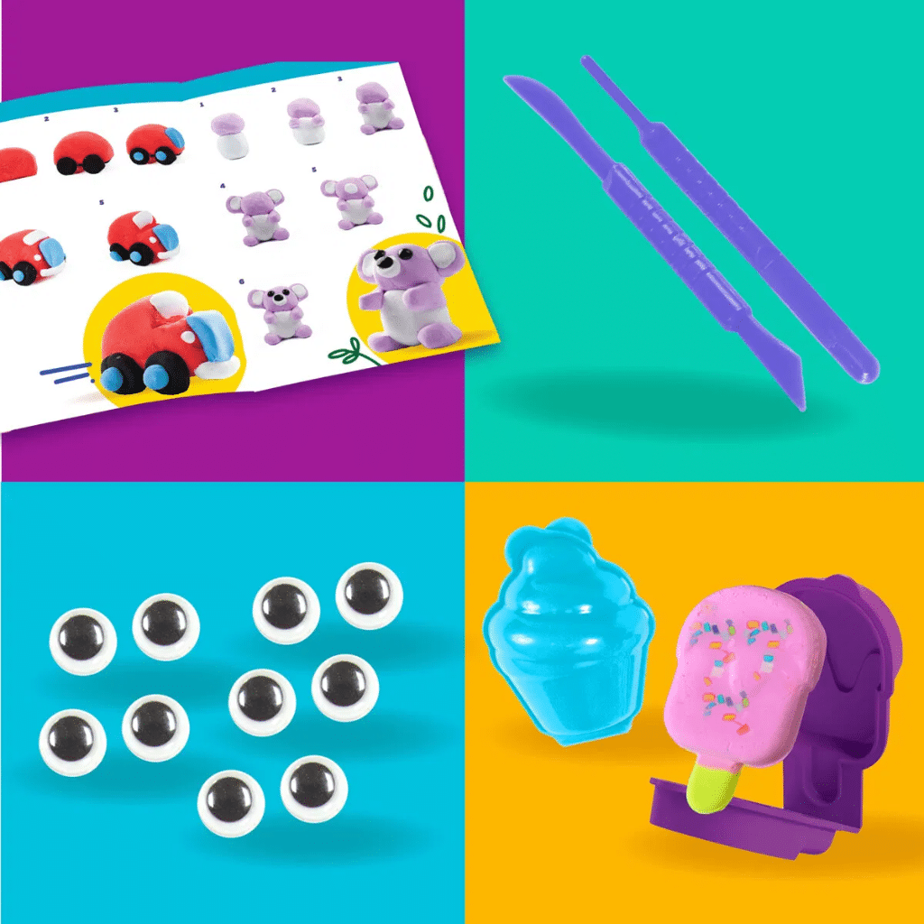 Play-Doh Air Dry Clay Variety Kit inkl. 13 olika färger Art.nr 334-230385