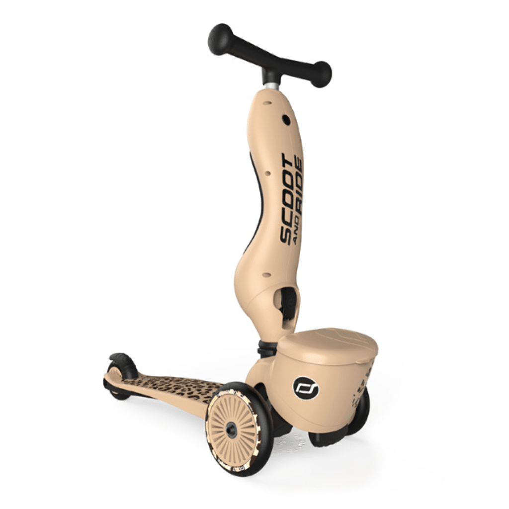 Scoot och rida Highwaykick 1 Lifestyle leopard 96607