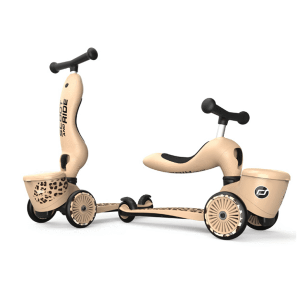 Scoot and Ride Highwaykick 1 Lifestyle leopard 96607