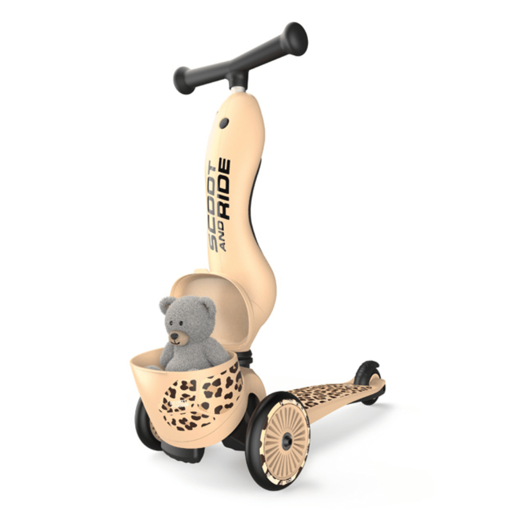 Scoot och rida Highwaykick 1 Lifestyle leopard 96607