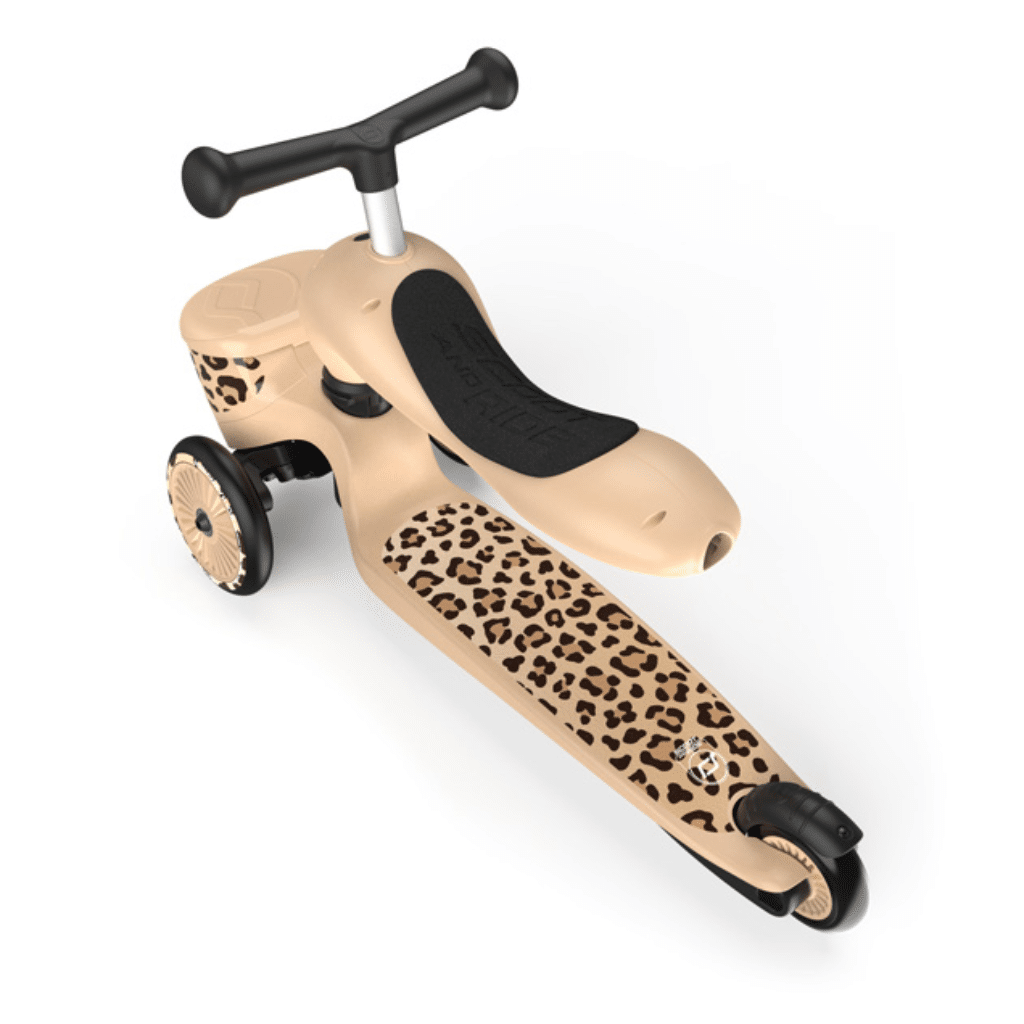 Scoot och rida Highwaykick 1 Lifestyle leopard 96607