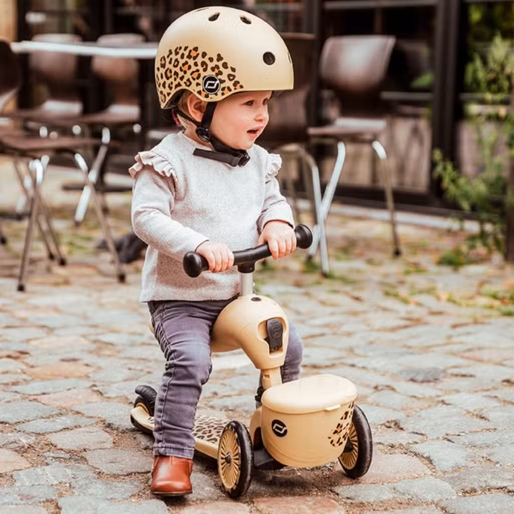 Scoot and Ride Highwaykick 1 Lifestyle leopard 96607