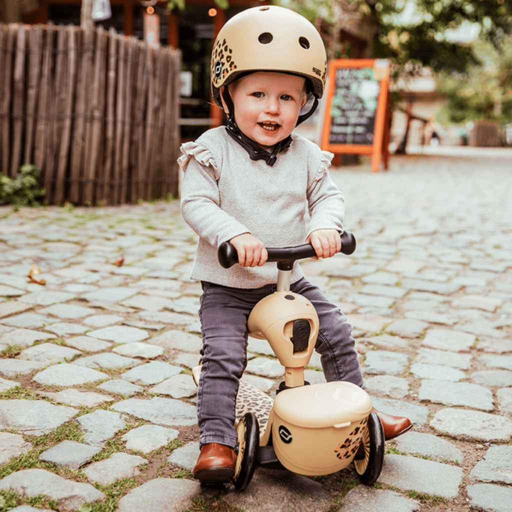Scoot och rida Highwaykick 1 Lifestyle leopard 96607