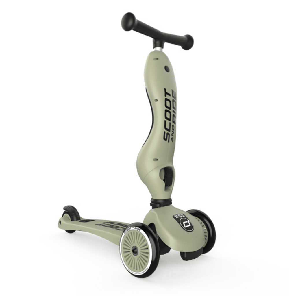 Scoot och rida Highwaykick 1 Oliv 00001