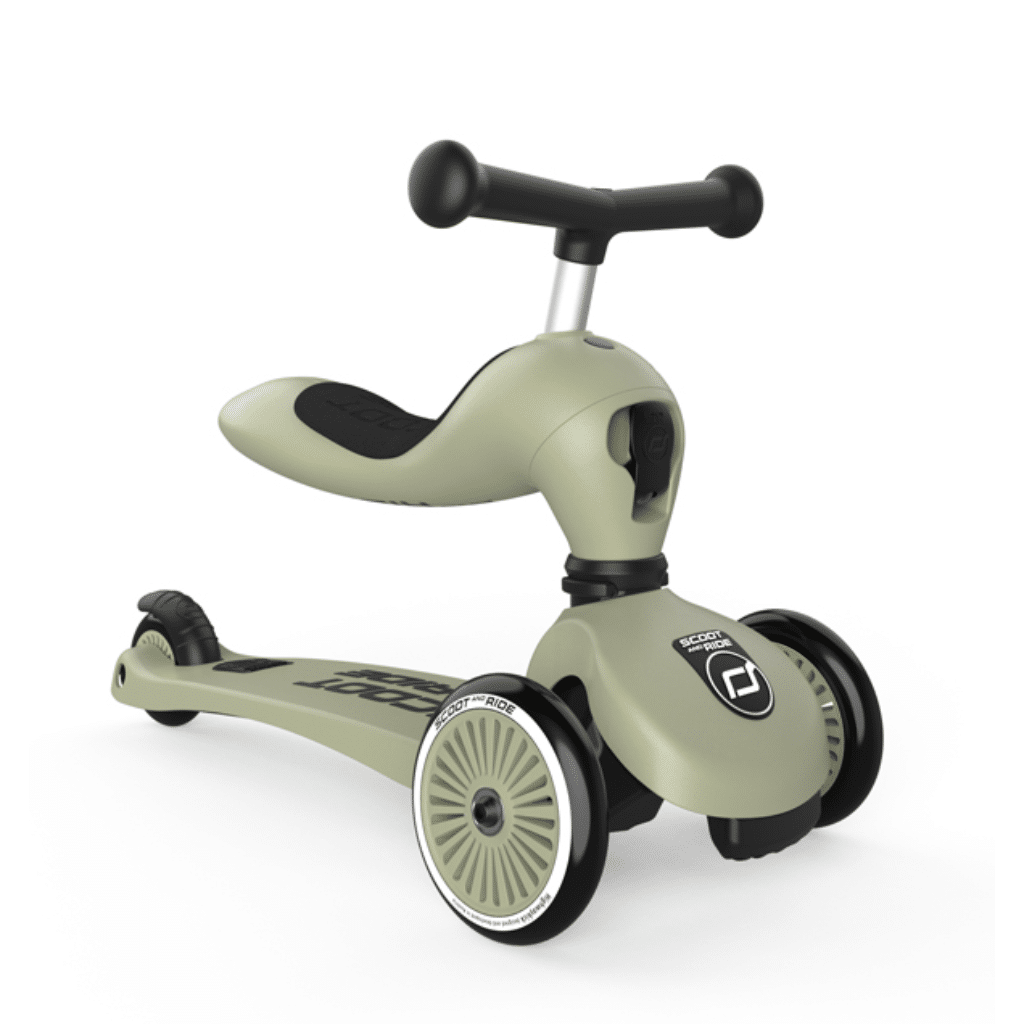 Scoot och rida Highwaykick 1 Oliv 00001