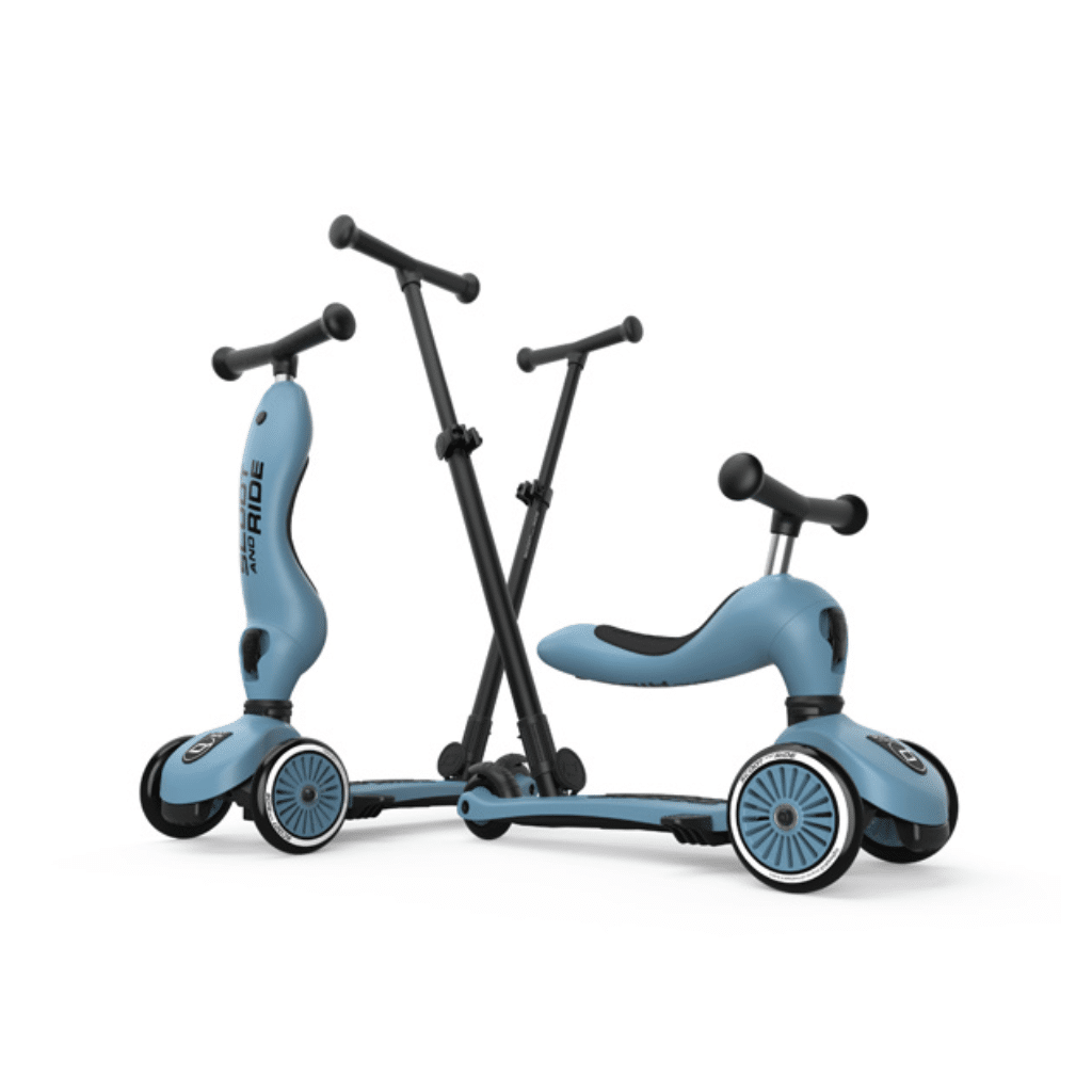 Scoot and Ride Highwaykick 1 Push and Go stål 00007
