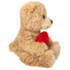 Teddy Hermann - Beige nallebjörn med hjärta 20 cm TH913313