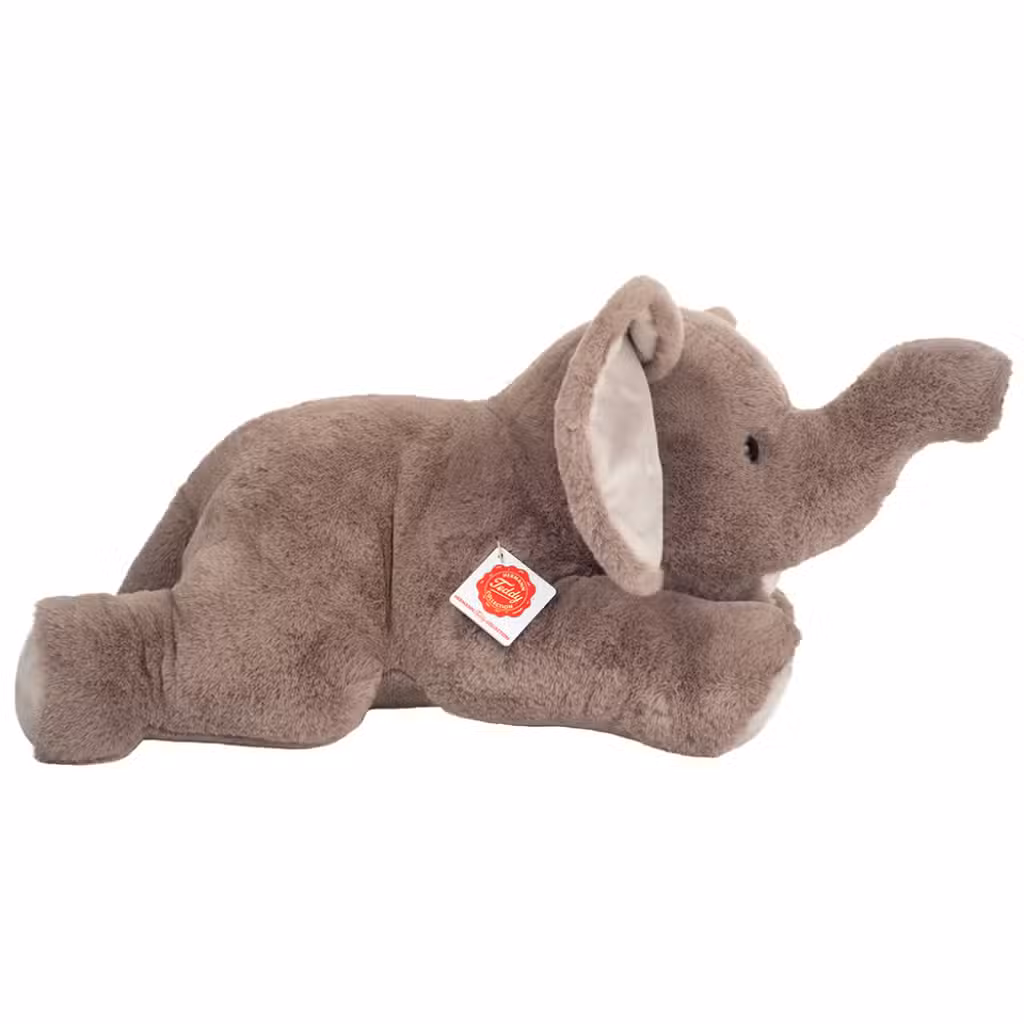 Teddy Hermann - Liggende elefant 55 cm TH907442