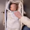 Voksi WOOL WRAP - Varm swaddle bag