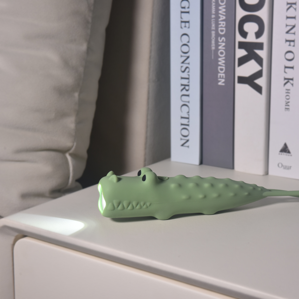 Carlo Baby LED-lommelygte Alligator Silicone 154102