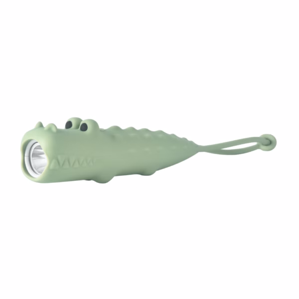 Carlo Baby LED Ficklampa Alligator Silikon 154102