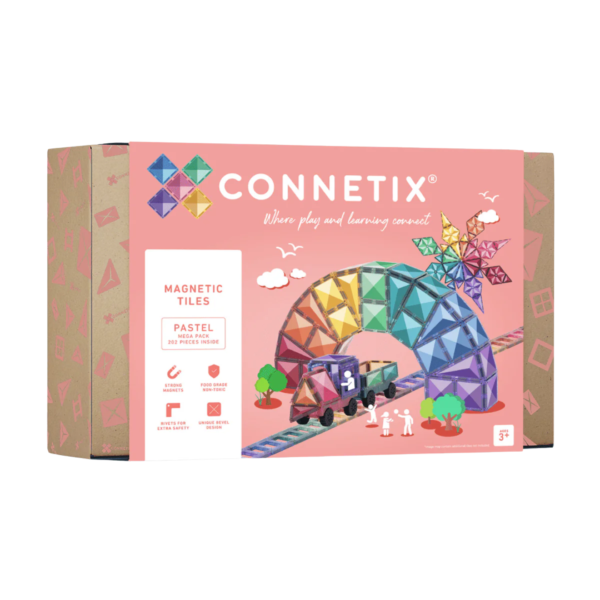 Connetix Pastel Mega Pack - 202 stycken