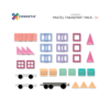 Connetix Pastelltransport - 50 stycken