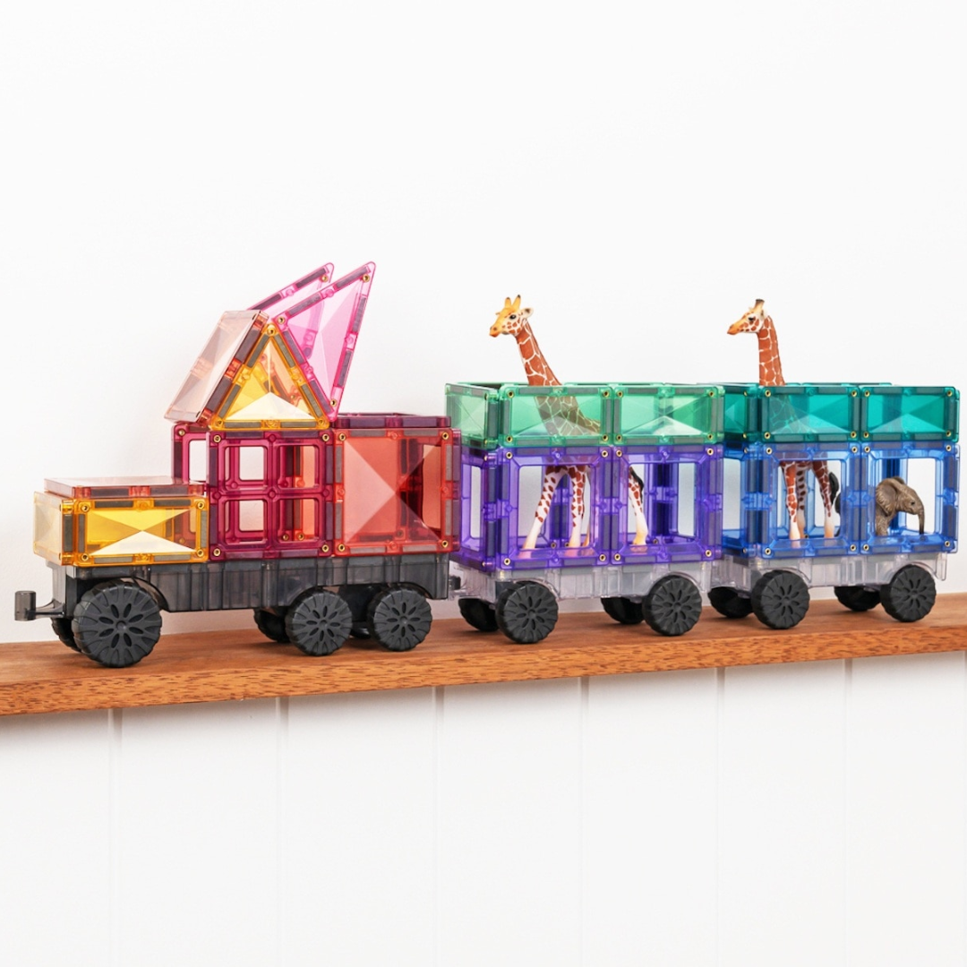 Connetix Pastel Transport - 50 dele