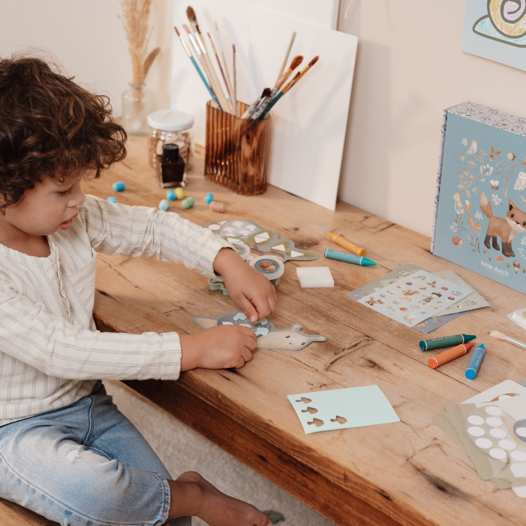 Little Dutch 126046 Forest Friends kreativitetslåda