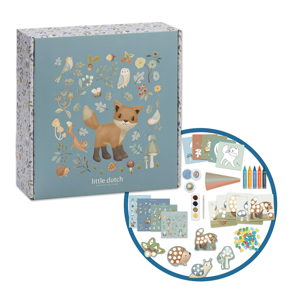 Little Dutch 126046 Forest Friends kreativitetslåda