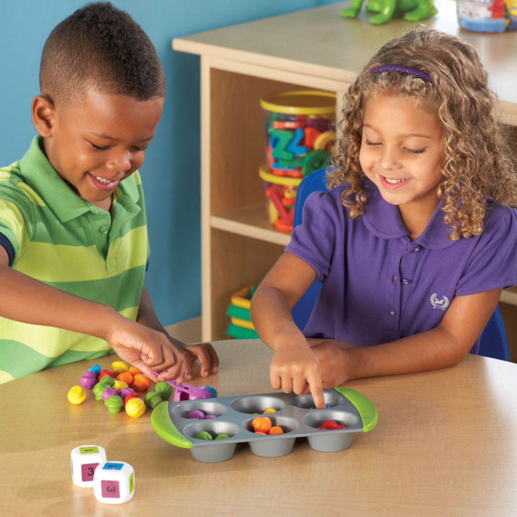 Minimuffins för räkne- och sorteringslekar - Learning Resources