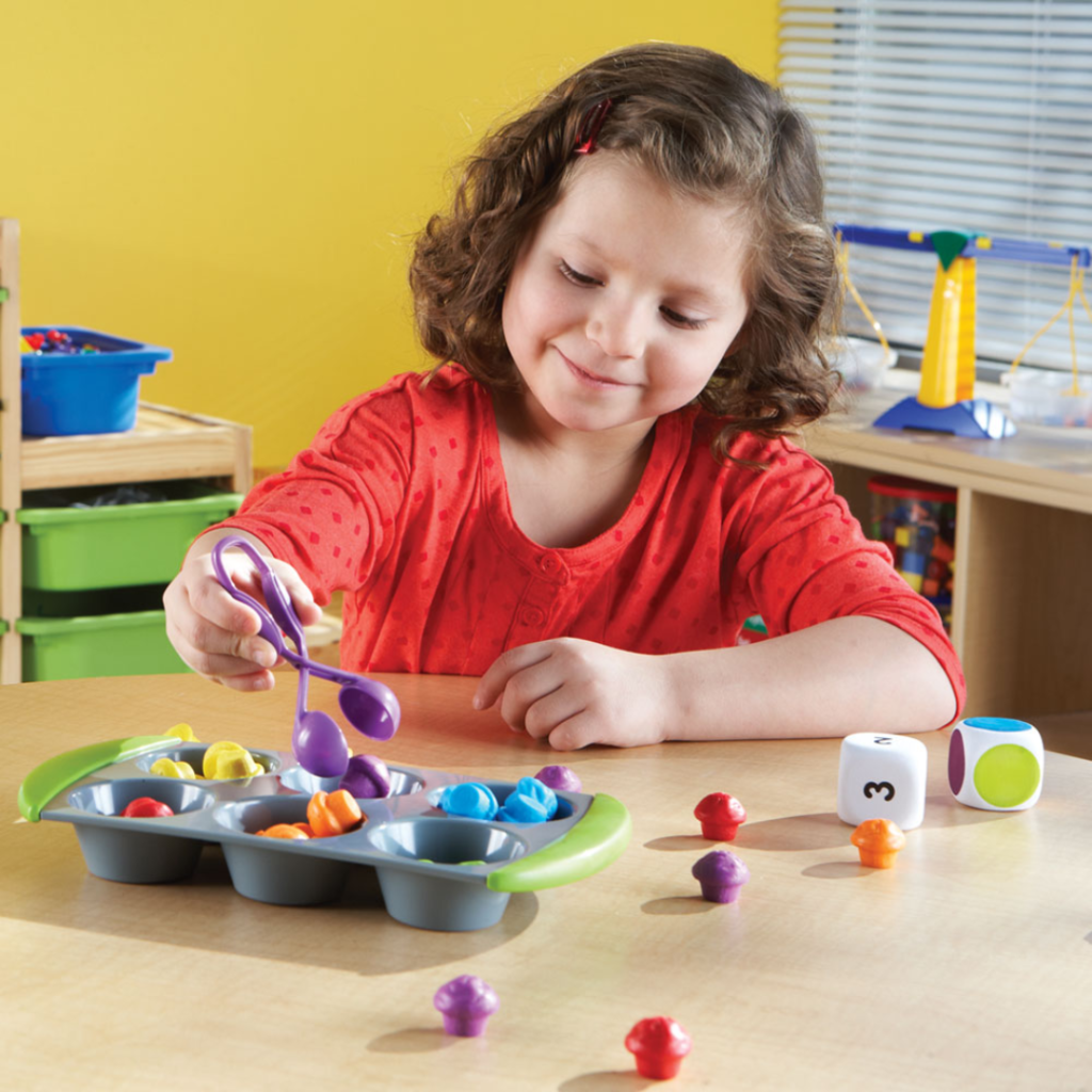 Sorteringssats - Mini Cupcakes från Learning Resources