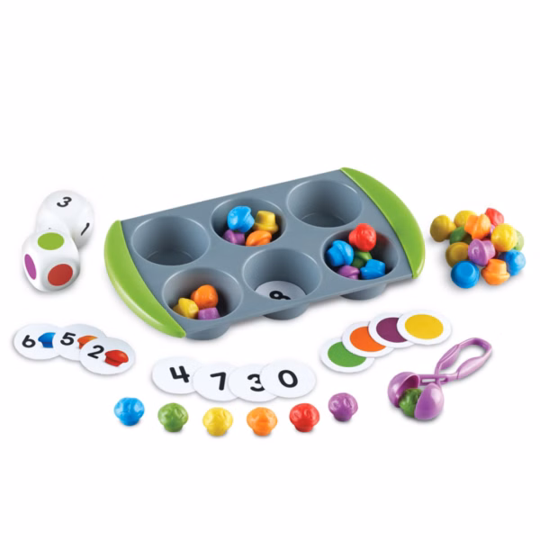 Sorteringssats - Mini Cupcakes från Learning Resources