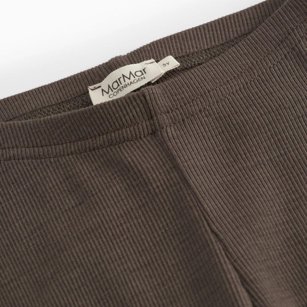 marmar Leg, leggings i ribbad ull - Terre