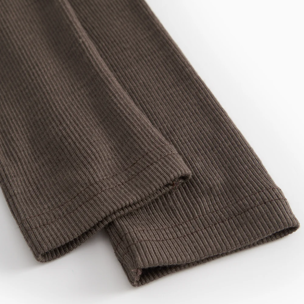 marmar Leg, leggings i ribbad ull - Terre