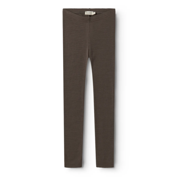 marmar Leg, leggings i ribbad ull - Terre