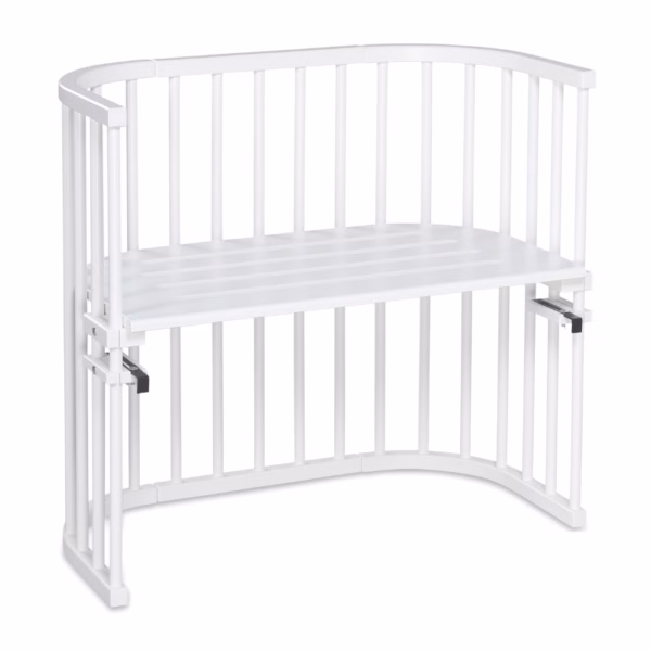 Babybay Original samsovstol, vitlackerad 100112