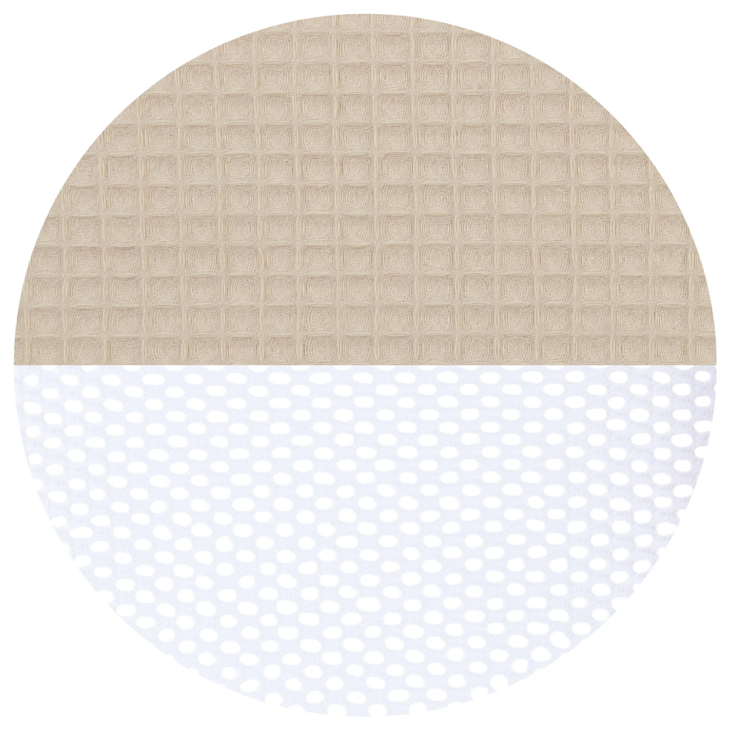 babybay babynest Mesh-Waffle Piqué Honeycomb lämplig för modell Original, sand