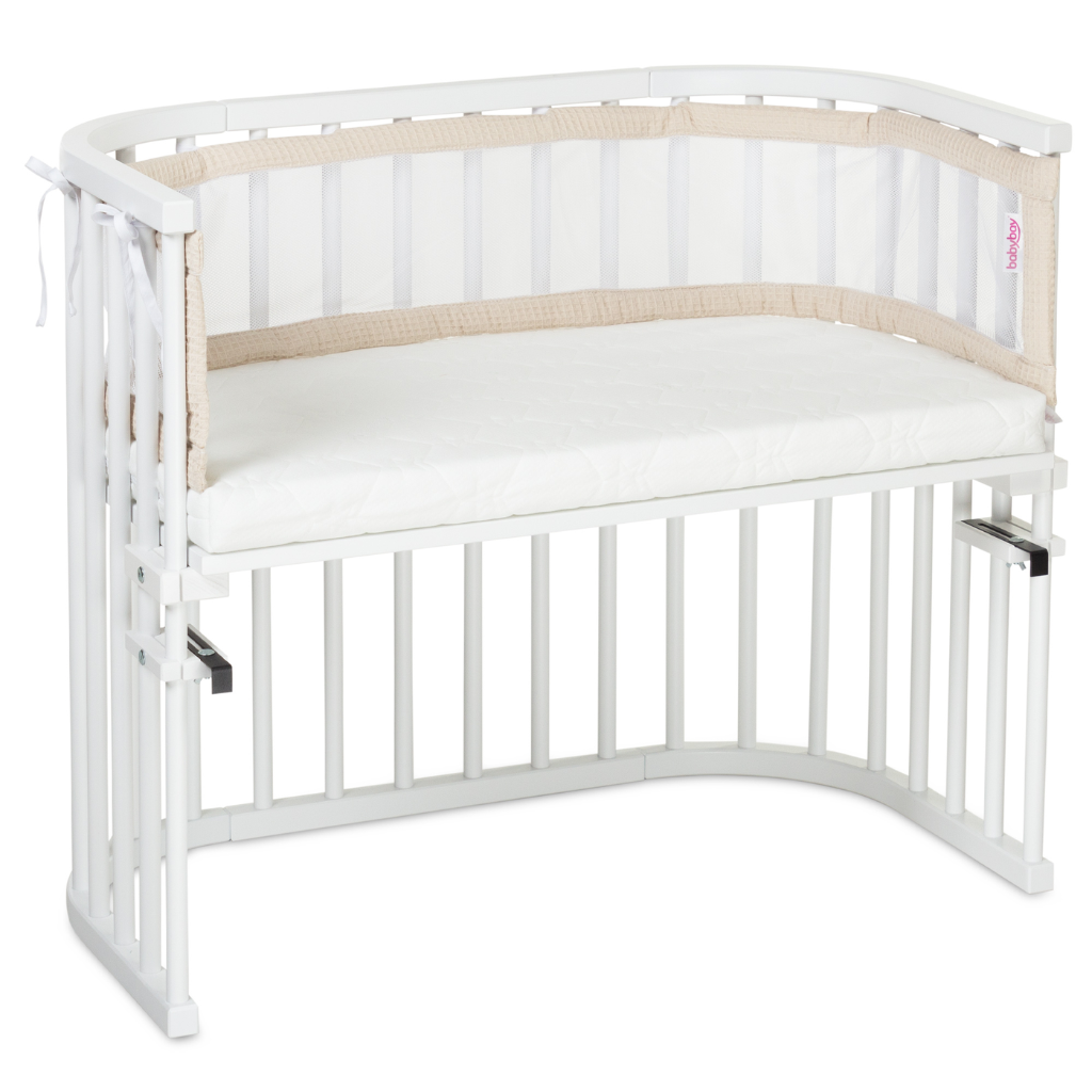 babybay babynest Mesh-Waffle Piqué Honeycomb suitable for model Original, sand